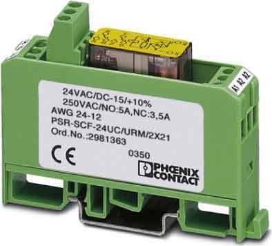 Phoenix Contact Sicherheitsrelais PSR-SCF-24UC/UR-1