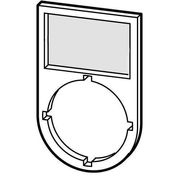 Eaton Tastenzusatzschildträger M22S-ST-D7-0