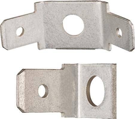 100 Stk. Klauke Flachstecker 2090 Messing-0
