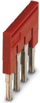 PHOENIX CONTACT - Phoenix 3030255, 50 Stück(e), Kupfer, Rot, V0, 23,1 mm, 23 mm
