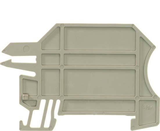 WEIDMÜLLER WHP 2.5-35N/10X3, Abschluss- und Zwischenplatte (Klemmen)