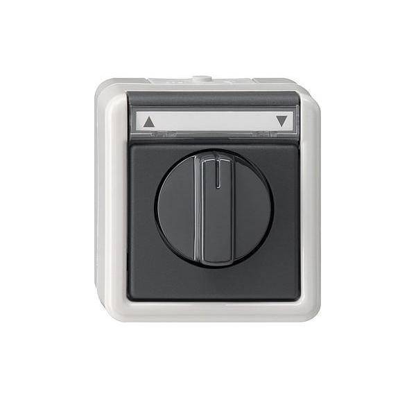 GIRA 015430, Schwarz, Grau, 250 V, 10 A-0