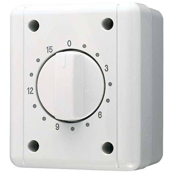 Jung Schaltuhr 8012 W 8012W grau Kunststoff 250 V