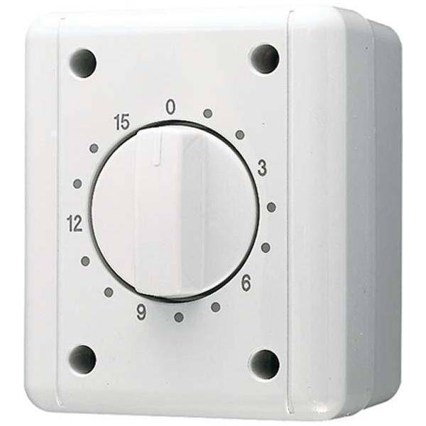 Jung Schaltuhr 8015 W 8015W grau Kunststoff 250 V