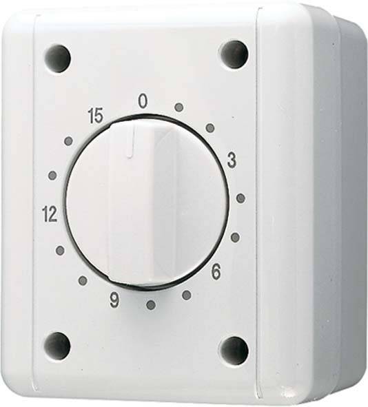 Jung Schaltuhr 8015 W 8015W grau Kunststoff 250 V-1