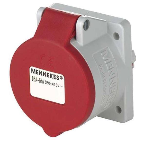 CEE-Anbausteckdose 5x16A 3385 TwinCONTACT 400V IP44 gerade