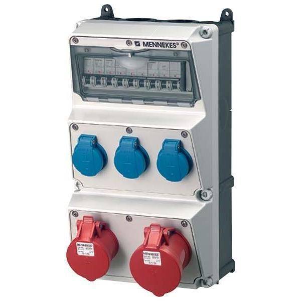 Mennekes Steckdosen-Kombination AMAXX 930011-0