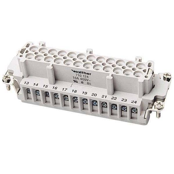 Walther Buchseneinsatz 710124 24polig-0