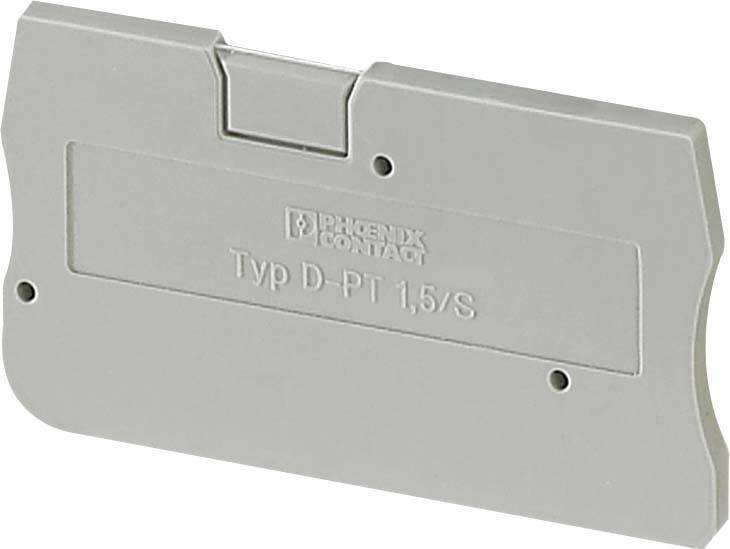 Abschlussdeckel PHOENIX 3208142 - D-PT 1,5/S
