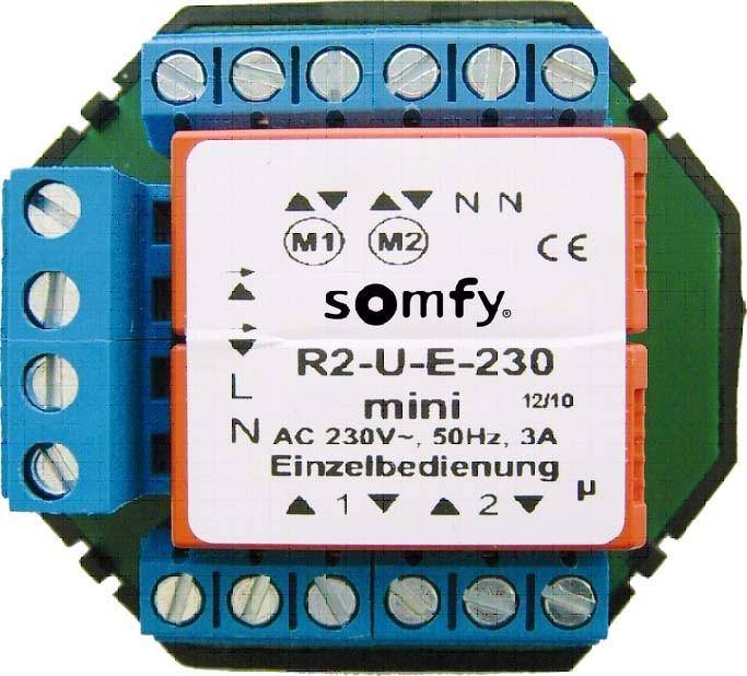 Somfy Trennrelais TR2-U-E-230 mini