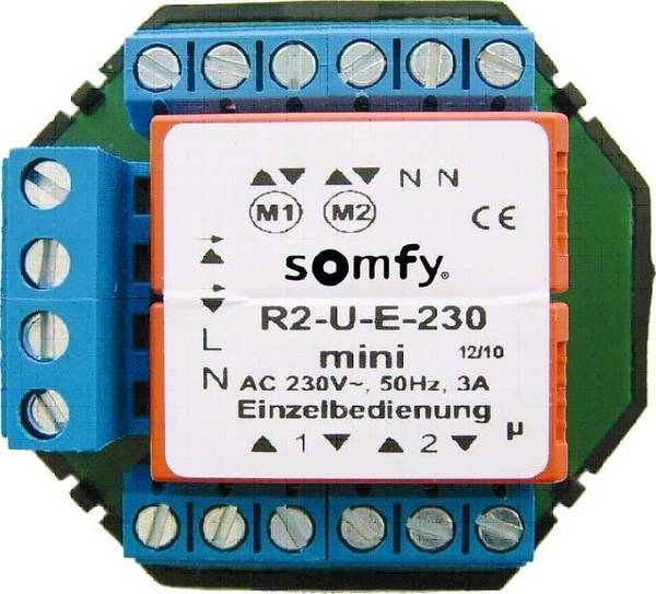 Somfy Trennrelais TR2-U-E-230 mini