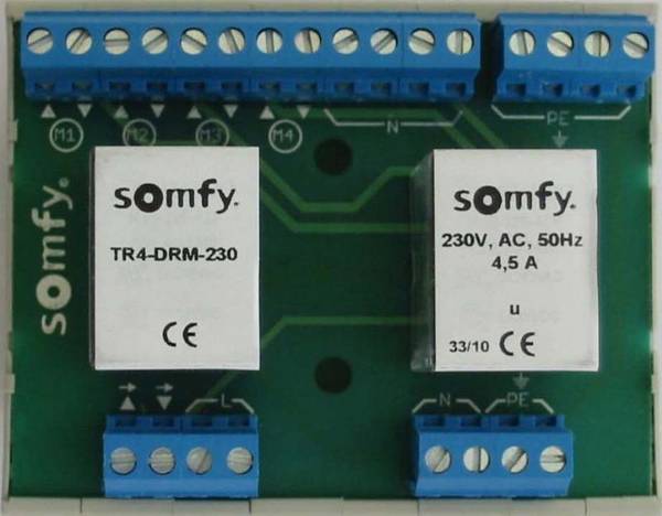 Somfy Trennrelais TR4-DRM-230