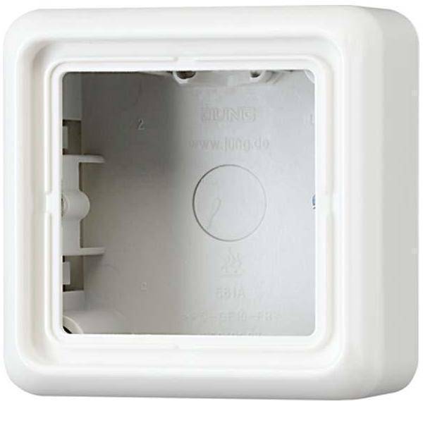 Jung AP-Kappe 1-fach aws CD 581 A WW-0