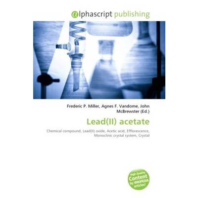 Lead(II) acetate - 9786131615726