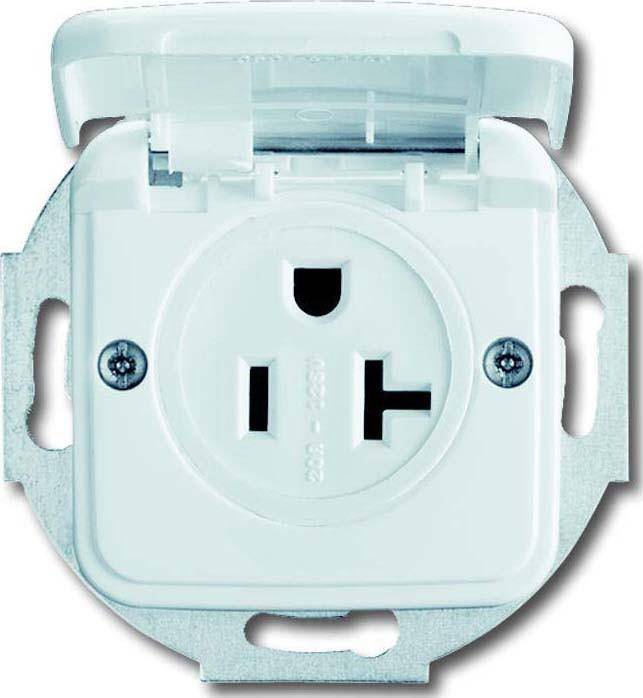 Busch-Jaeger Nema-Steckdose 3016 EUK-214-0