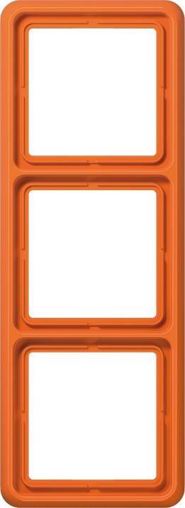 Jung Rahmen 3-fach orange CD 583 WU O-0