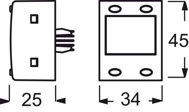 Busch-Jaeger Timer Bedienelement 6543/12-1