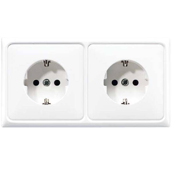 Jung KK-SCHUKO-Steckdose 2-fach CD 522 BF-0