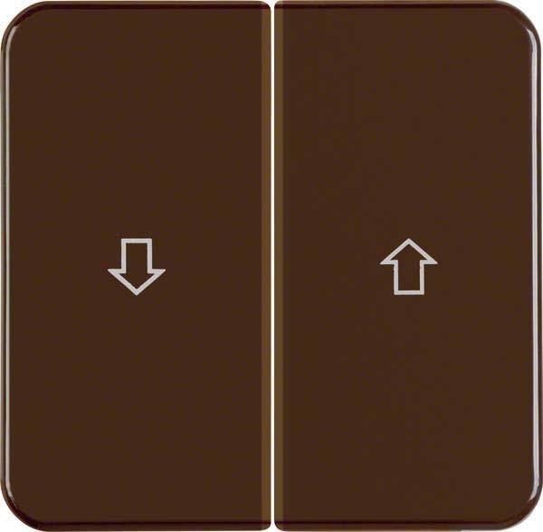 Berker Wippe br/gl Symbol Pfeil, IP44 155221