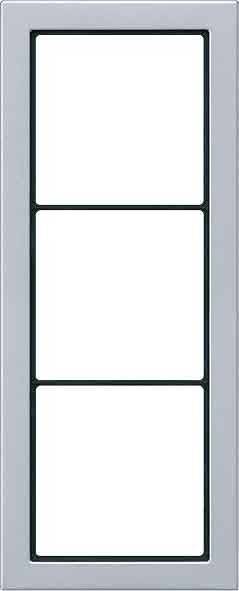 Jung Rahmen 3-fach alu FDAL 2983-2