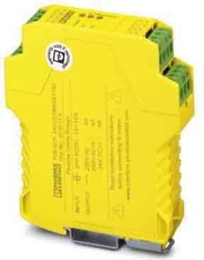 Sicherheitsrelais PSR-SCP- 24UC/ESA4/2X1/1X2 Phoenix Contact Betriebsspannung: 24 V/DC, 24 V/AC 2 Schließer (B x H x T) -1