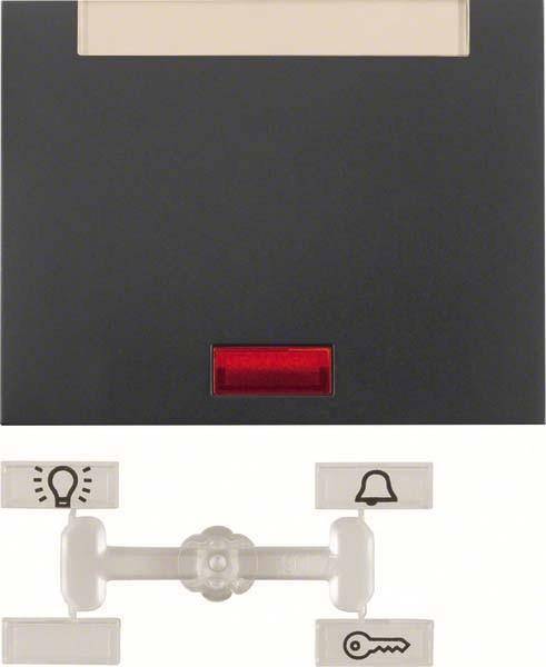 Berker Wippe 14157106 anthrazit Kunststoff 71 mm-0