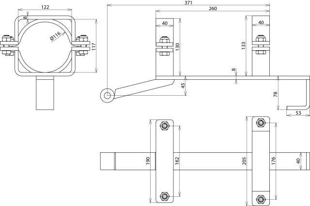 DEHN Hammerführungsschlitten HAVHBO-1