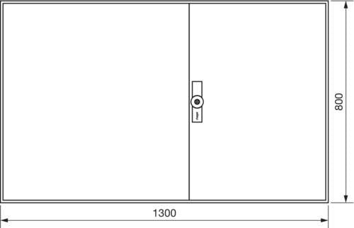 Hager Zählerschrank,universZ ZB15W-1