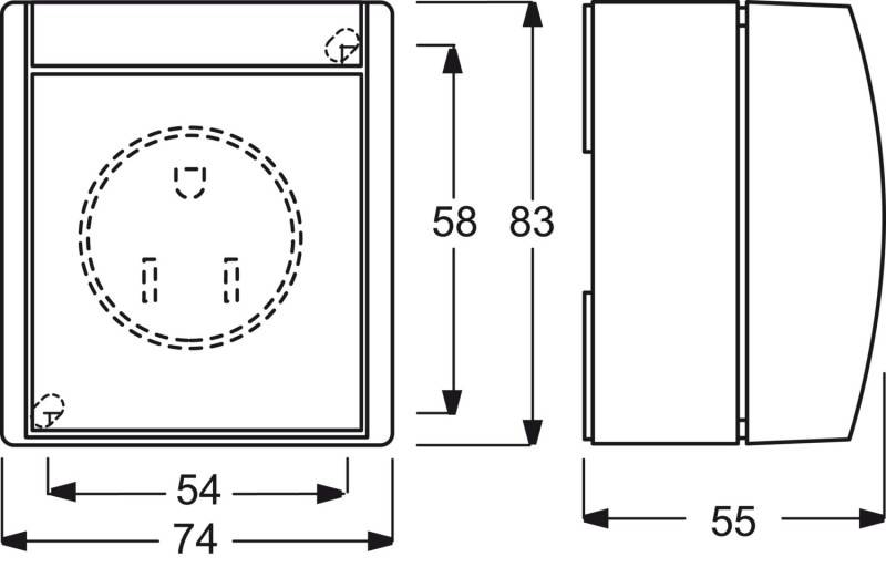 Busch-Jaeger Busch-Nema-Steckdose,20 A 3016 EWN-5-2