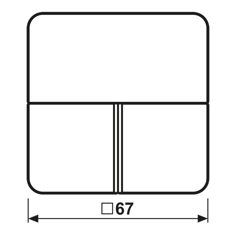 Jung Tastensatz lgr CD 4093 TSA LG-1