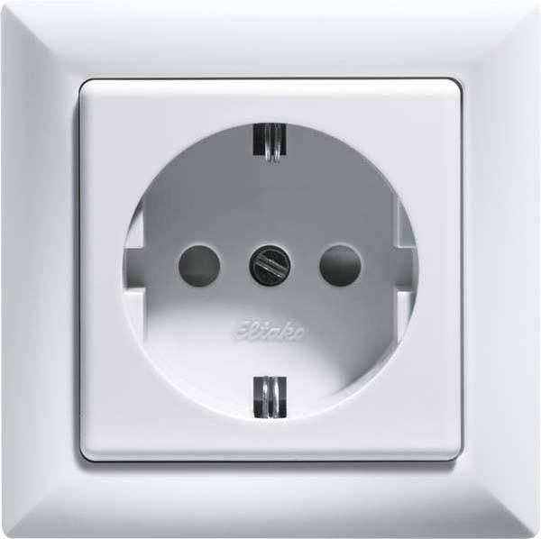 Eltako Schutzkontakt-Steckdose DSS+SDO55-wg