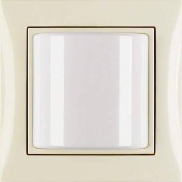 Berker Lichtsignal ws/gl mit Rahmen 52038982