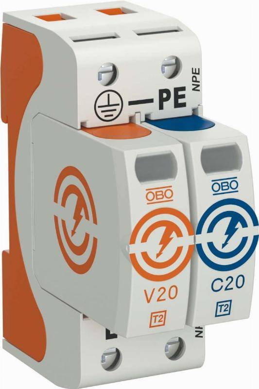 OBO Bettermann SurgeController V20 V20-1+NPE-280-0