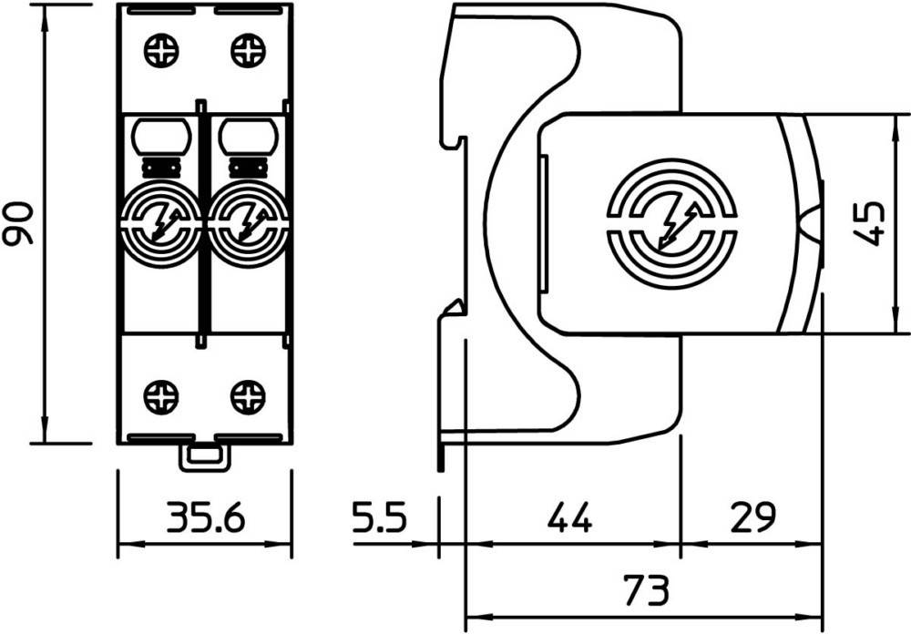 OBO Bettermann SurgeController V20 V20-1+NPE-280-1