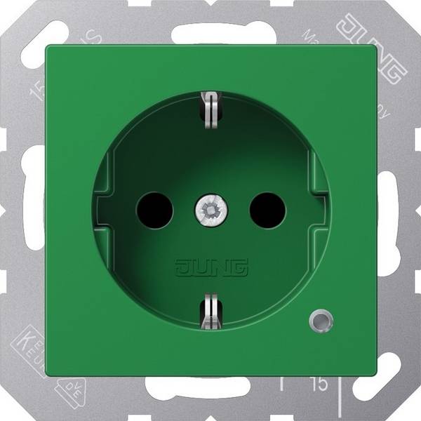 Jung SCHUKO-Steckdose 16 A 250V A 1520 BFKO GN