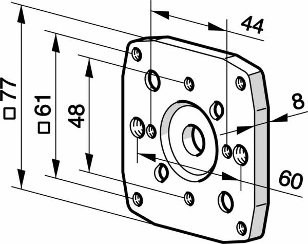 Somfy Universallager 9910040