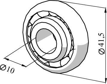 Somfy Minikugellager 9701289-0