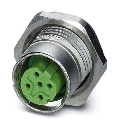 Phoenix Contact 1456569 Sensor- /aktor-stikforbinder til indbygning M12 Tilslutning, indbygning Pol-tal (RJ): 4 20 stk