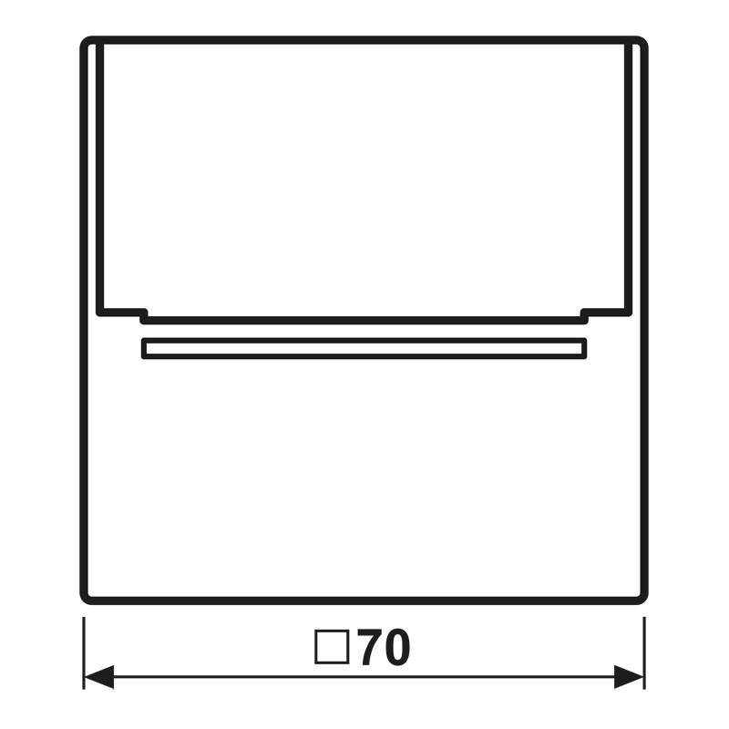 Jung Hotelcard-Schalter LS CARD RFID WW-1
