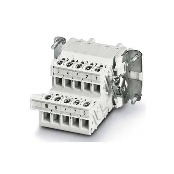 5 Stk. Phoenix Contact Klemmenadapter HC-B 10-A-U-0