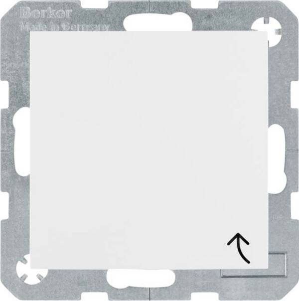 Berker Steckdose SCHUKO mit Klappdeckel S.1 IP44 polarweiß glänzend, Typ F, Weiß, Thermoplast, IP44, 250 V, 16 A