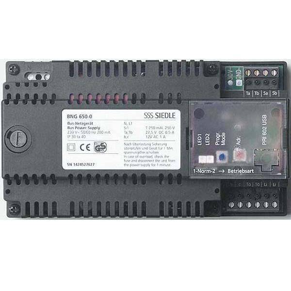 Siedle BNG 650-0 DE, Schwarz, Siedle, 200 mA, 0 - 40 °C, CE, 162 mm-0