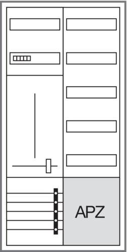 Hager Komplettschrank ZB322A15-1