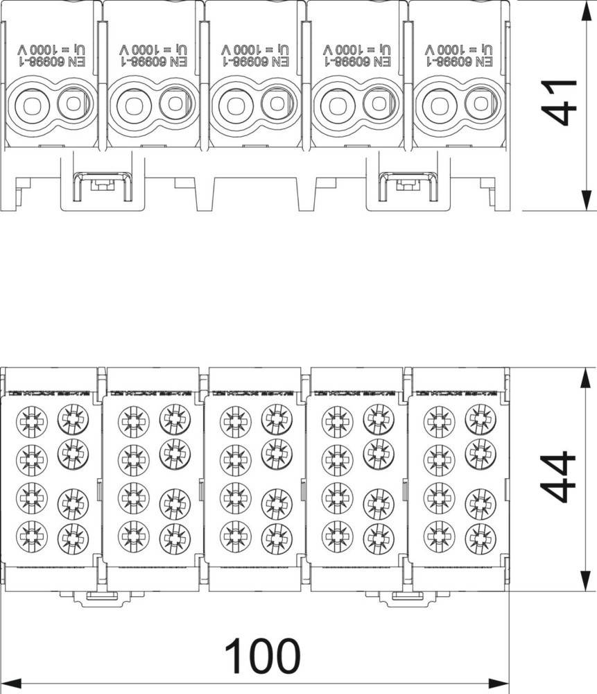 OBO Bettermann Hauptleitungsabzweigklemme HLAK 5--2