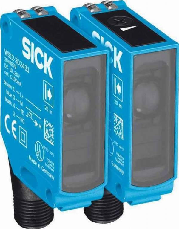 Sick WSE12-3P2431, Fotoelektrischer Sensor, P/n: 1041459