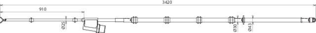 DEHN Spannungsprüfer PHE4 60 132 S-2
