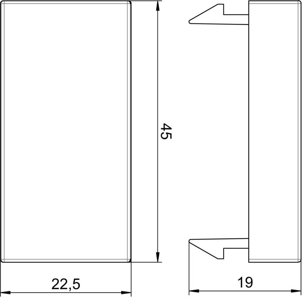 OBO Bettermann Blinddeckel ADP-B RW0.5-1