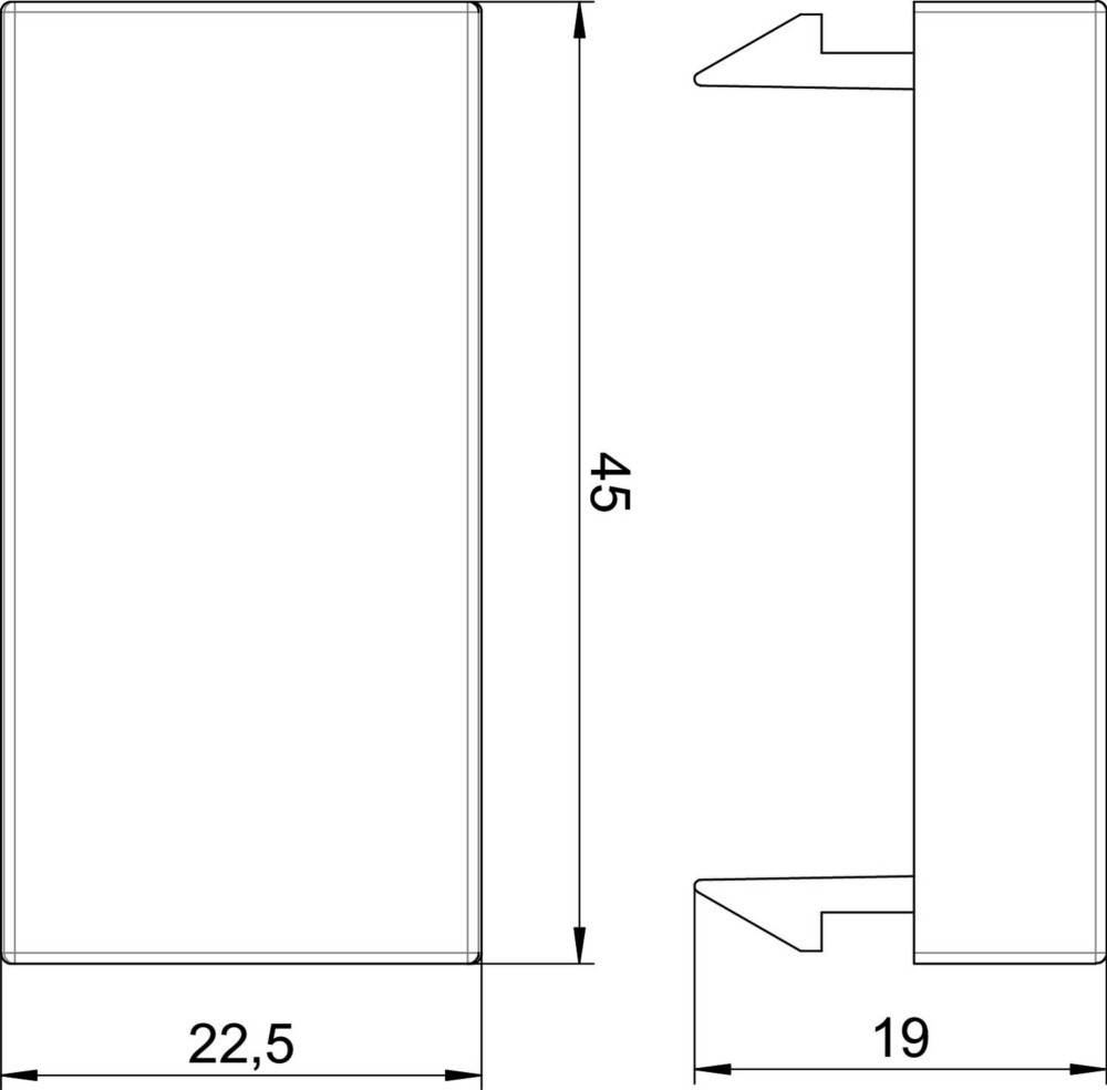 OBO Bettermann Blinddeckel ADP-B RW0.5-2