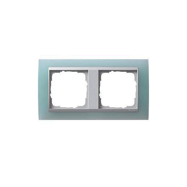 Gira Abdeckrahmen 2f.opak mint 021251