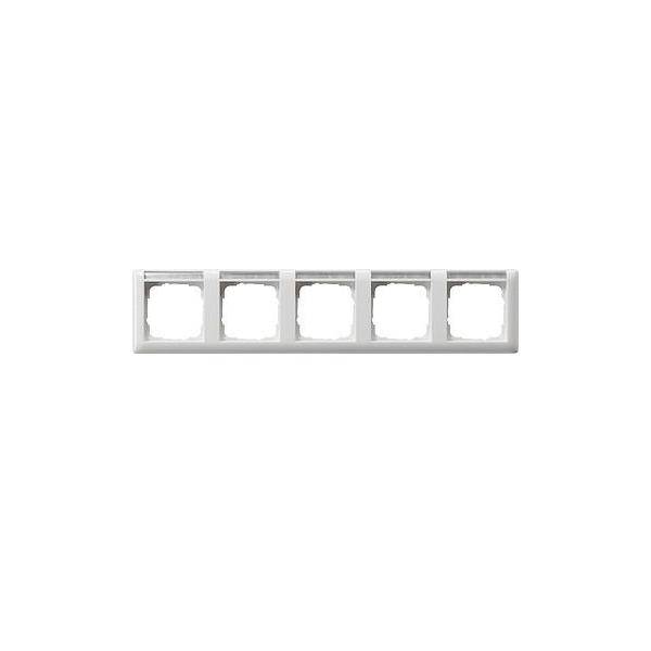 Gira Abdeckrahmen 5-f.rw gl 109503